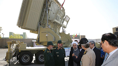 Irán desvela su primer sistema antimisiles de fabricación nacional